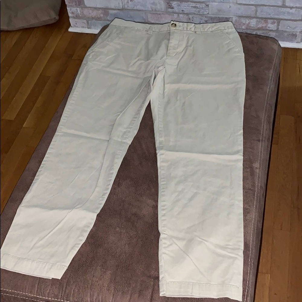 Faded Glory khaki chinos 12a